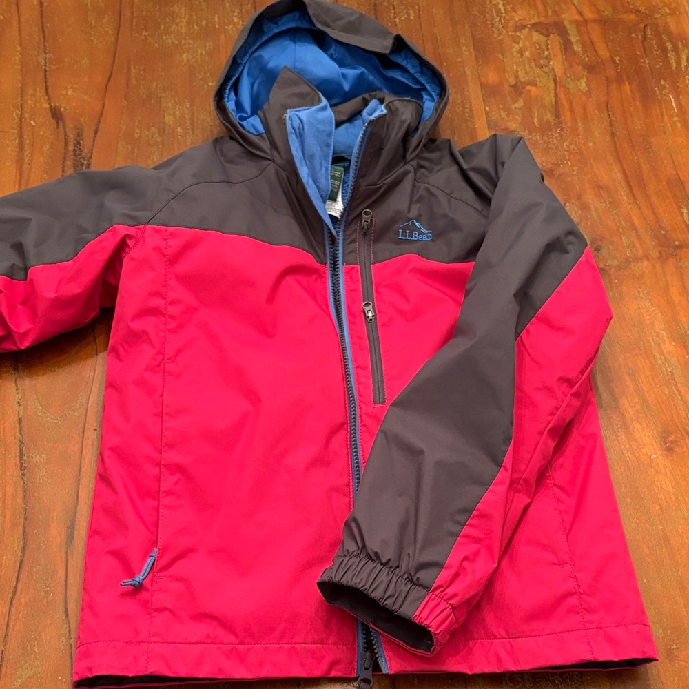 L.L. Bean Kids Jacket - Red and Black